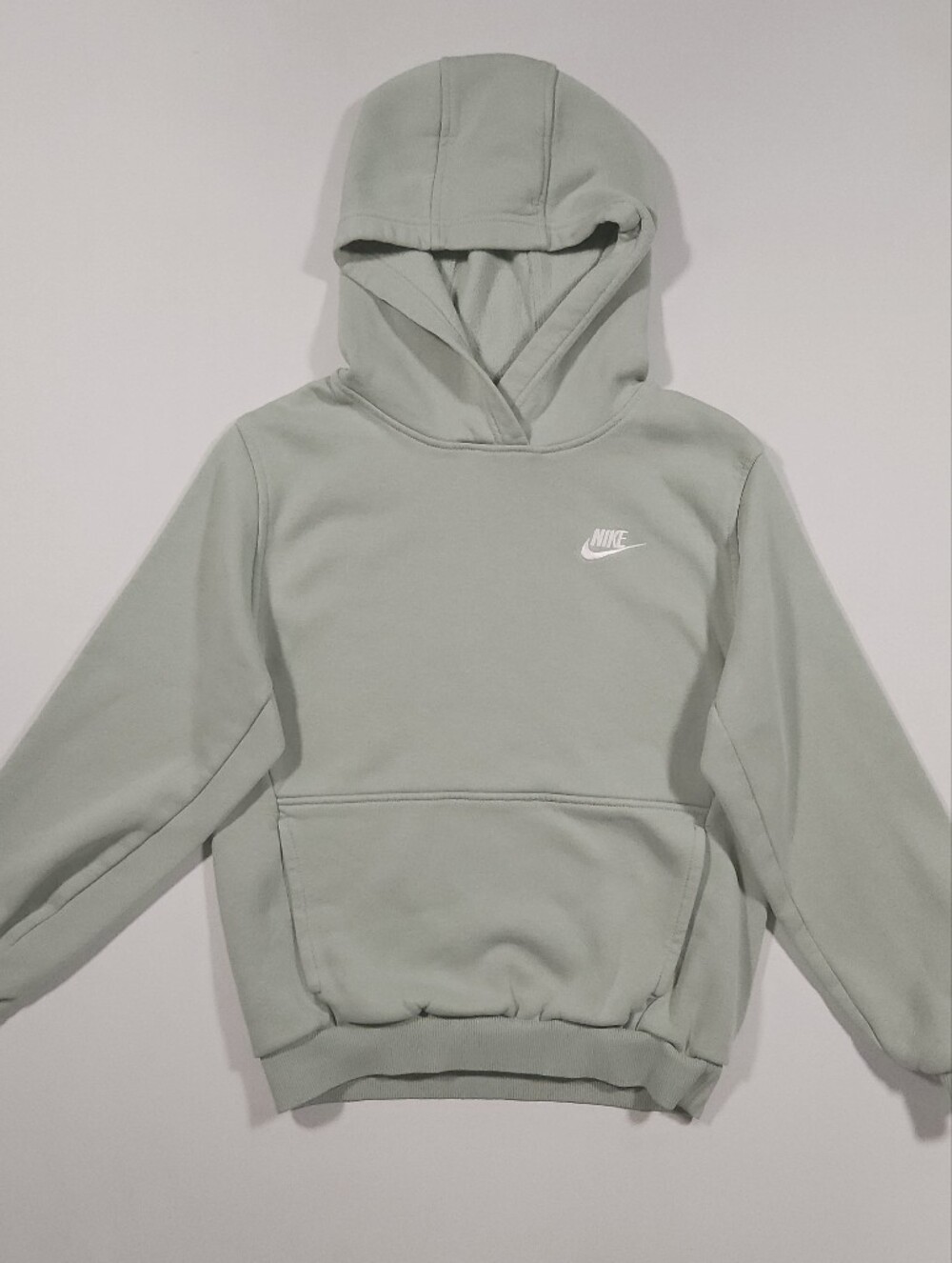 Nike Sportswear Club Fleece Kids Green L Hoodie Excellent Condition